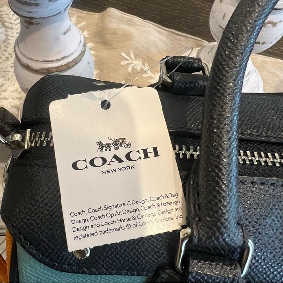 NWT Coach Mini Bennett Satchel in Multi Color - Picture 4 of 12